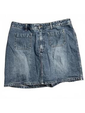 2000s Venezia Women’s Denim Skort Size 14